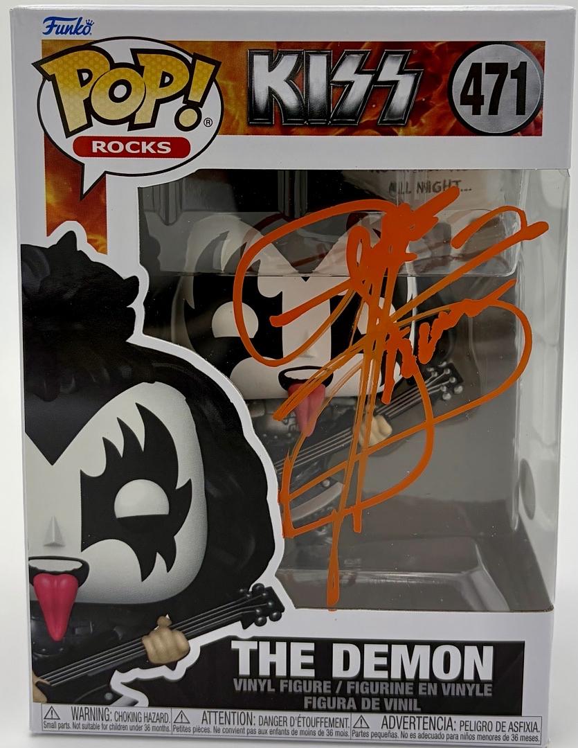 Gene Simmons (KISS) signed Funko Pop #471 - JSA COA